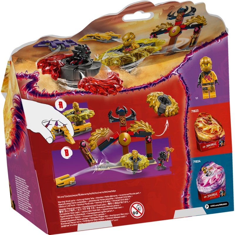 LEGO Ninjago - Pachet de lupta cu dragoni Spinjitzu - 71826