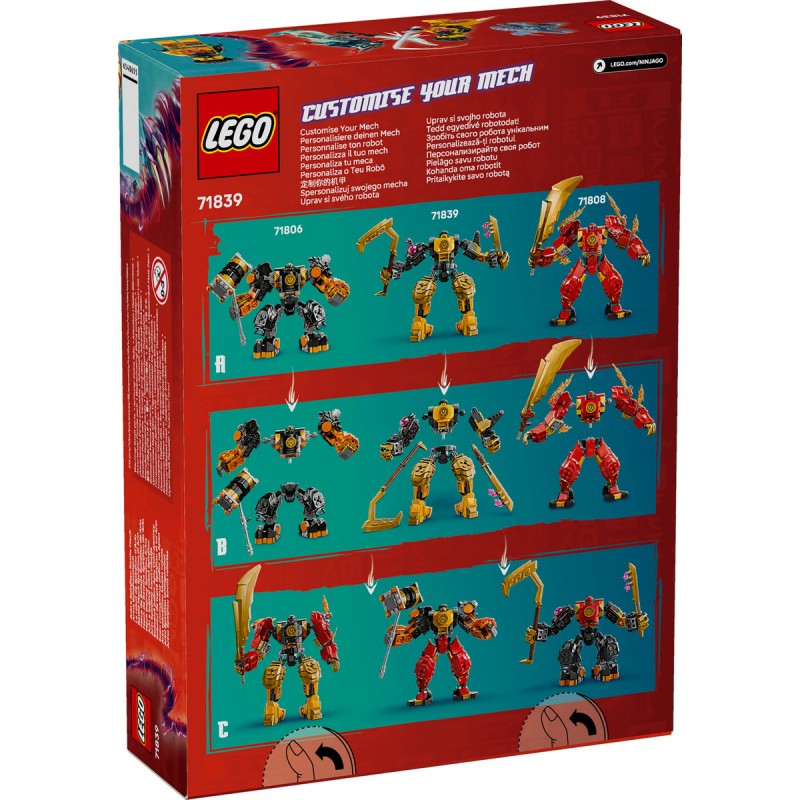 LEGO Ninjago - Robotul de lupta Spinjitzu al lui Arin - 71839