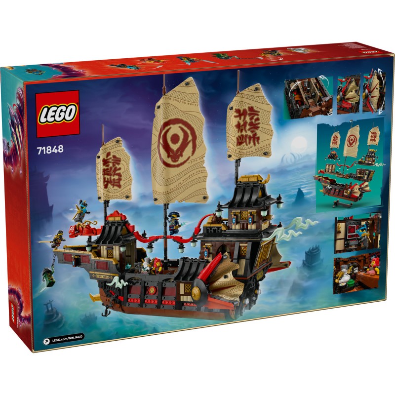 LEGO Ninjago - Nava Bounty a Templului - 71848
