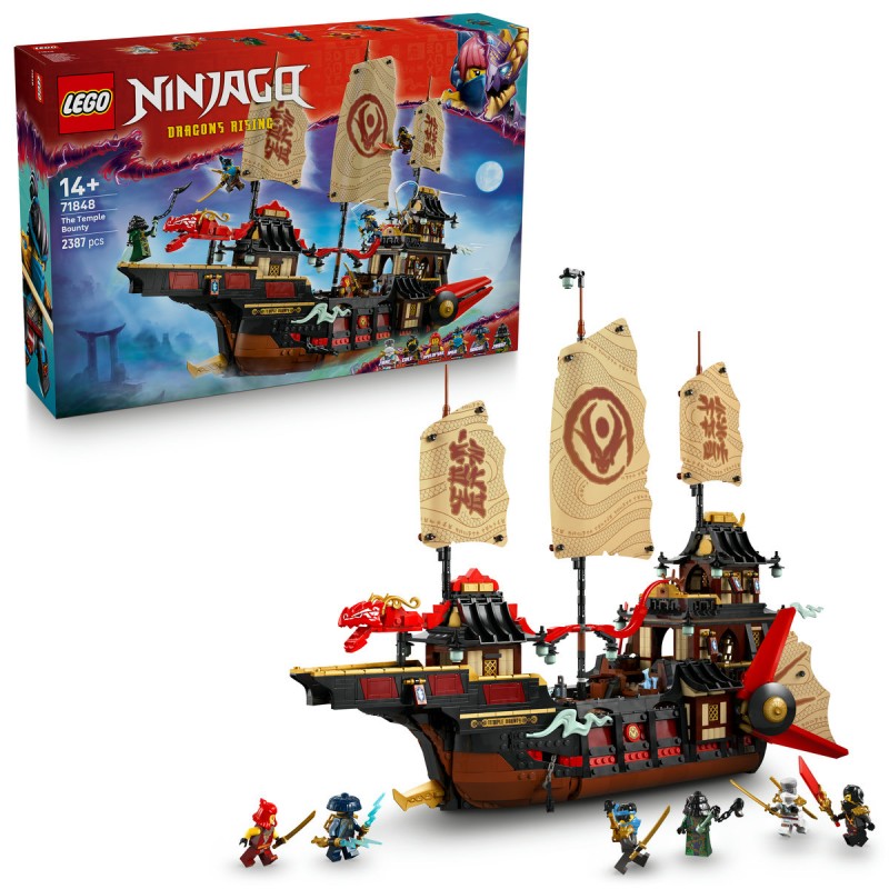 LEGO Ninjago - Nava Bounty a Templului - 71848