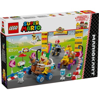 LEGO Super Mario - Mario Kart™ – Set Baby Peach si Grand Prix - 72036