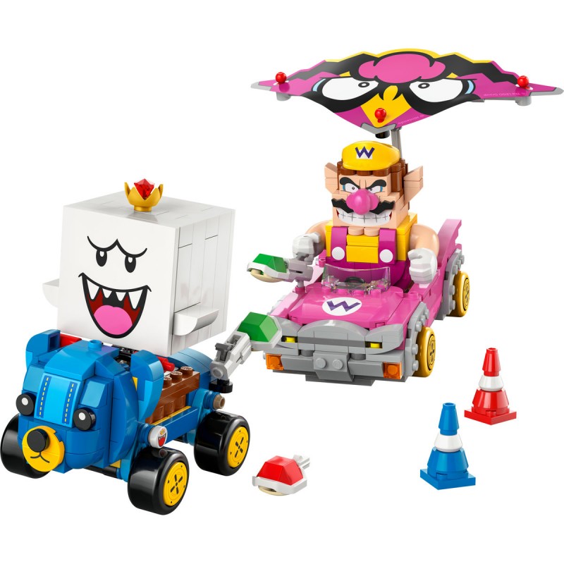 LEGO Super Mario - Mario Kart – Wario si King Boo - 72038