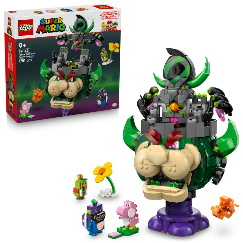 LEGO Super Mario - Prince Florian si Castle Bowser - 72042