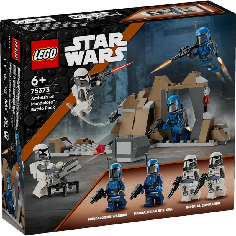 LEGO Star Wars - Pachet de lupta Ambuscada pe Mandalore™ - 75373