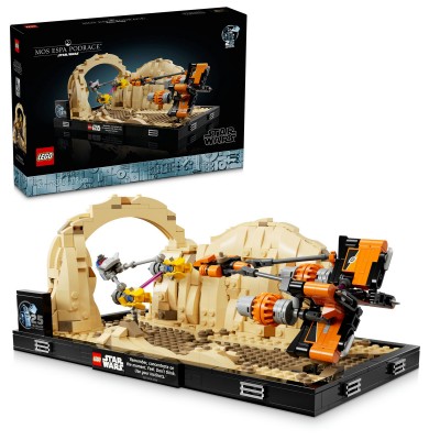 LEGO Star Wars - Diorama Cursa din Mos Espa - 75380