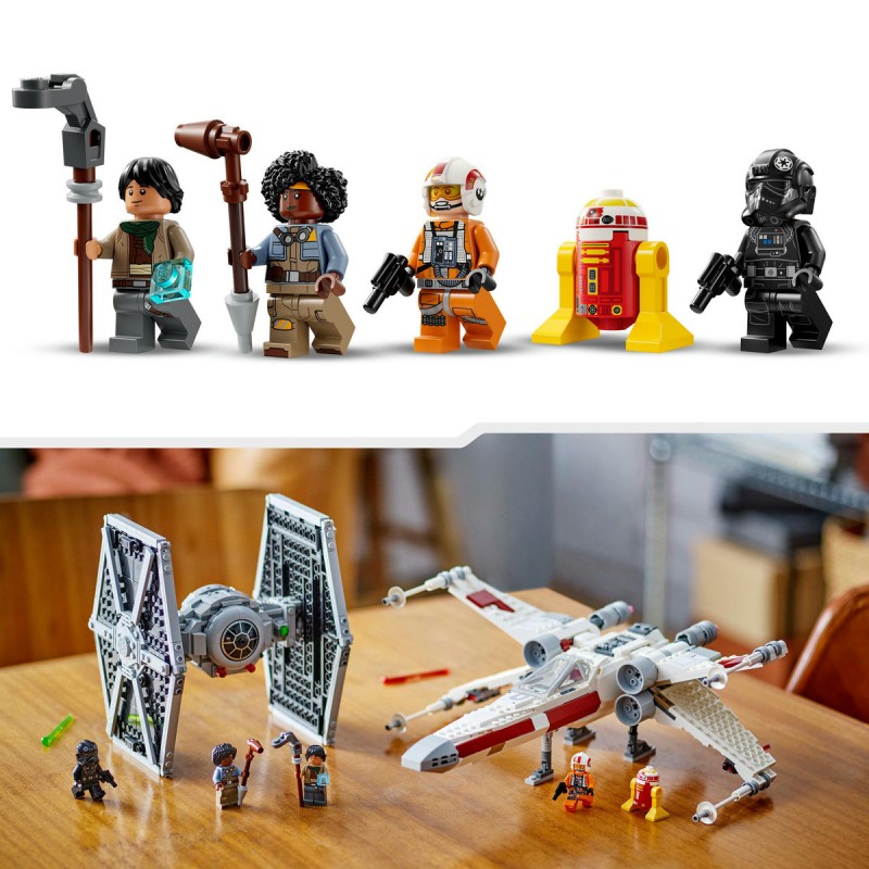 LEGO Star Wars - Hibrid TIE Fighter si X-Wing - 75393