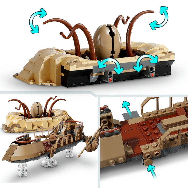 LEGO Star Wars - Schif de desert si Groapa lui Sarlacc - 75396
