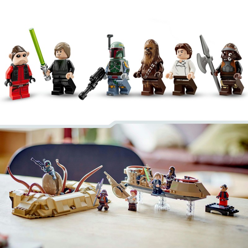 LEGO Star Wars - Schif de desert si Groapa lui Sarlacc - 75396