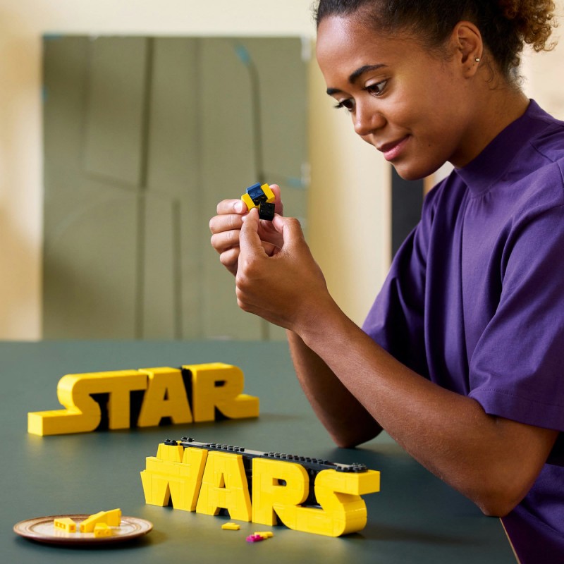 LEGO Star Wars - Logoul Star Wars din caramizi - 75407