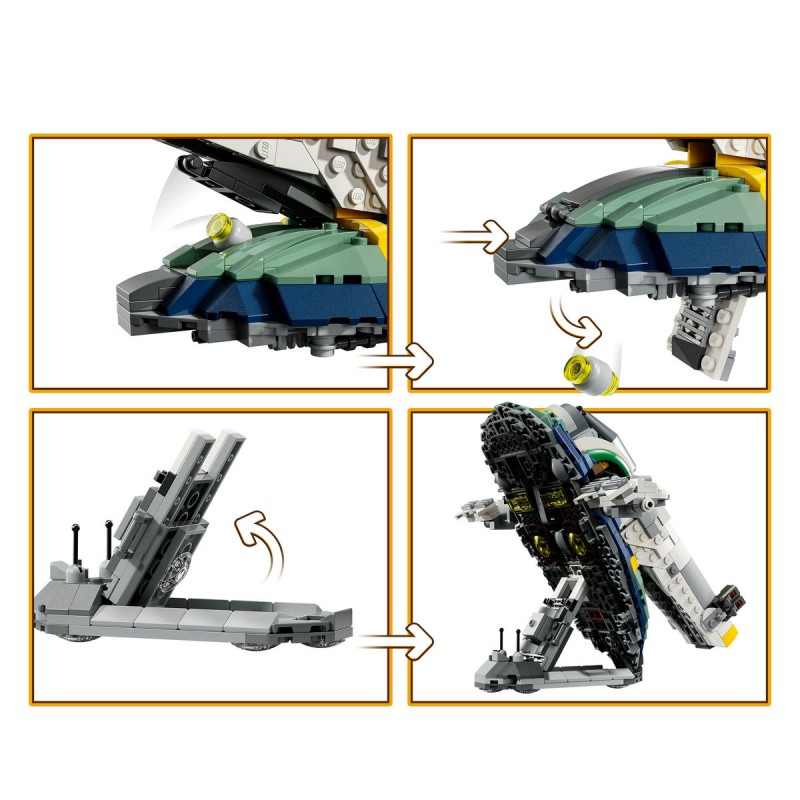 LEGO Star Wars - Nava stelara a lui Jango Fett - 75433