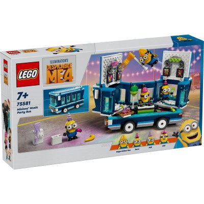 LEGO Minions - Autobuzul de petrecere al minionilor - 75581