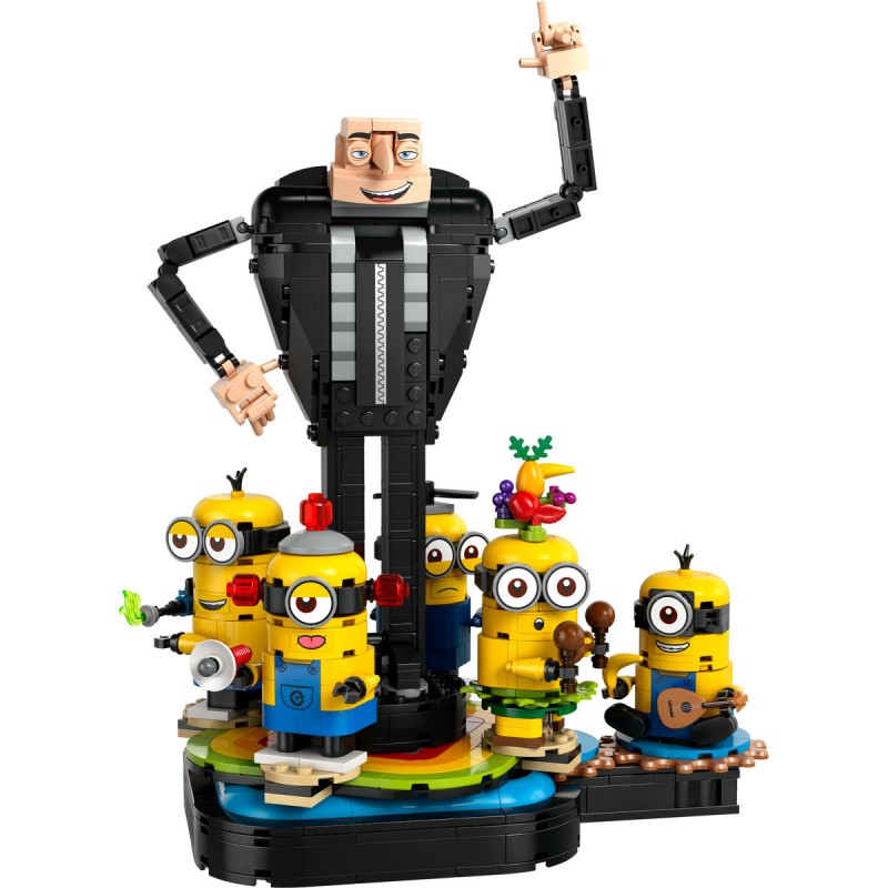 LEGO Minions - Gru si minionii din caramizi - 75582