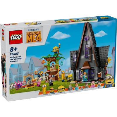 LEGO Minions - Resedinta de familie a lui Gru si a minionilor - 75583