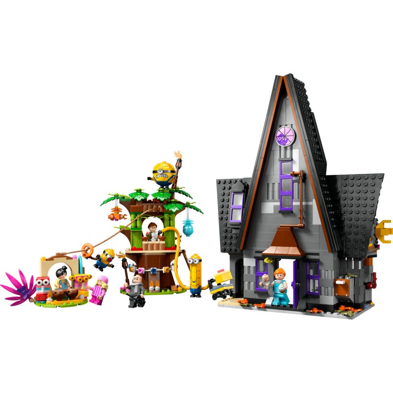 LEGO Minions - Resedinta de familie a lui Gru si a minionilor - 75583