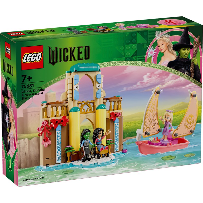 LEGO Wicked - Glinda, Elphaba si Nessarose la Universitatea Shiz - 75681