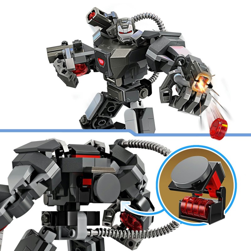 LEGO Marvel Super Heroes - Armura de robot a lui War Machine - 76277