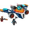 LEGO Marvel Super Heroes - Avionul de lupta al lui Rocket vs Ronan - 76278