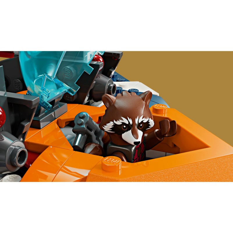 LEGO Marvel Super Heroes - Avionul de lupta al lui Rocket vs Ronan - 76278