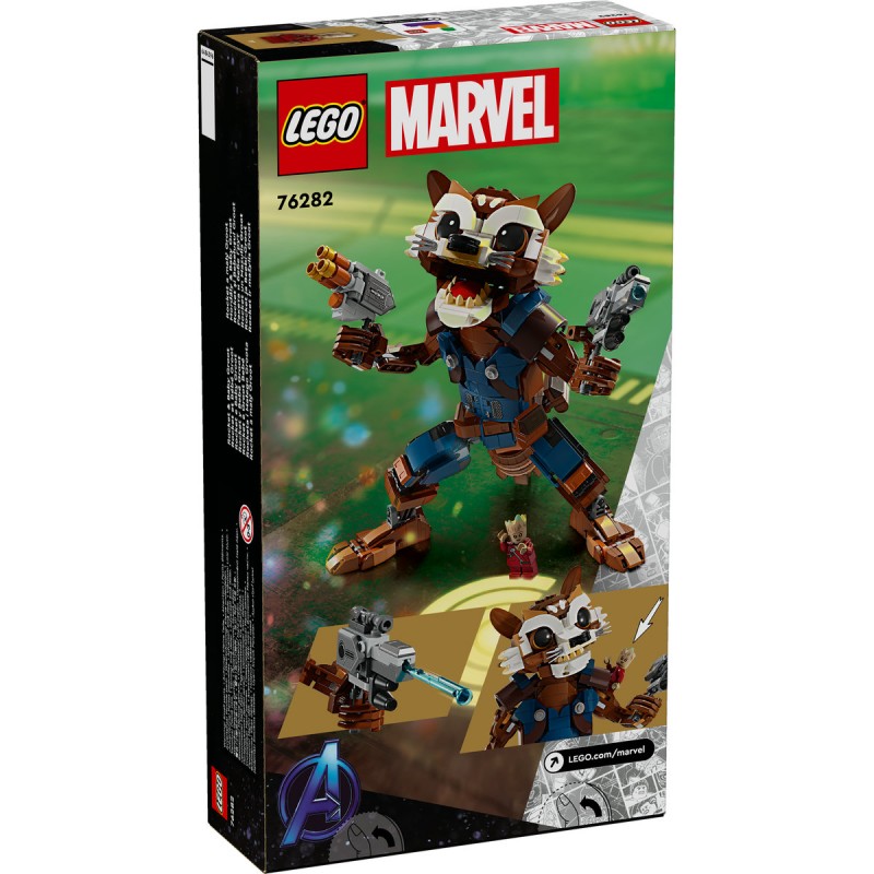 LEGO Marvel Super Heroes - Rocket si Bebelusul Groot - 76282
