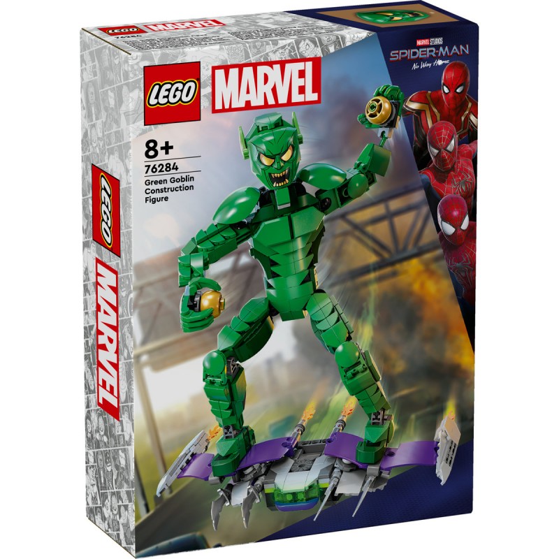 LEGO Marvel Super Heroes - Figurina de constructie Green Goblin - 76284