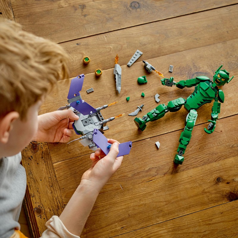 LEGO Marvel Super Heroes - Figurina de constructie Green Goblin - 76284