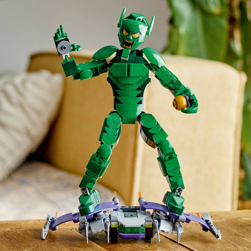 LEGO Marvel Super Heroes - Figurina de constructie Green Goblin - 76284