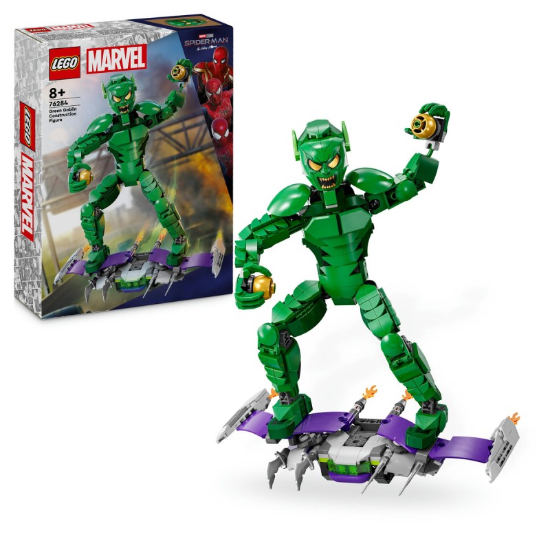 LEGO Marvel Super Heroes - Figurina de constructie Green Goblin - 76284