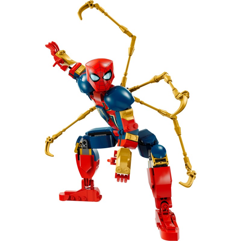 LEGO Marvel Super Heroes - Figurina de constructie Omul Paianjen de fier - 76298