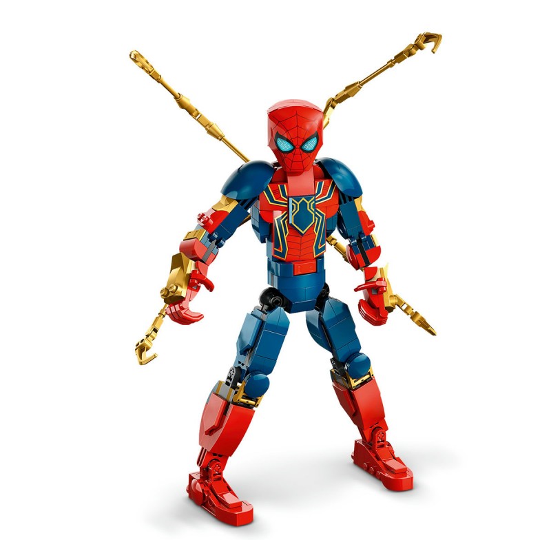 LEGO Marvel Super Heroes - Figurina de constructie Omul Paianjen de fier - 76298