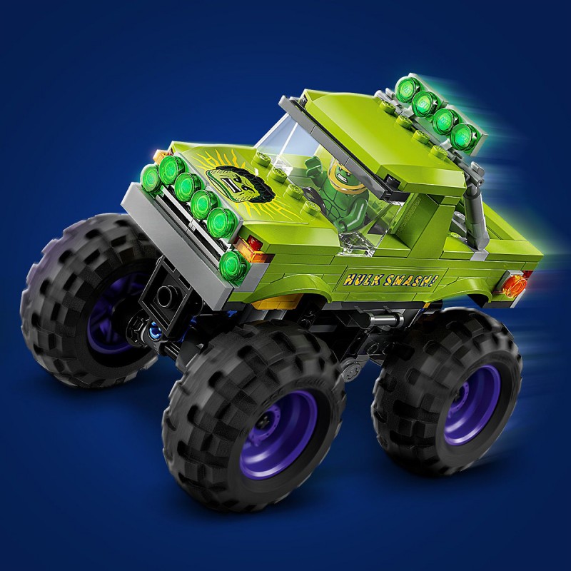 LEGO Marvel Super Heroes - Hulk în vehicul de teren contra lui Thanos - 76312