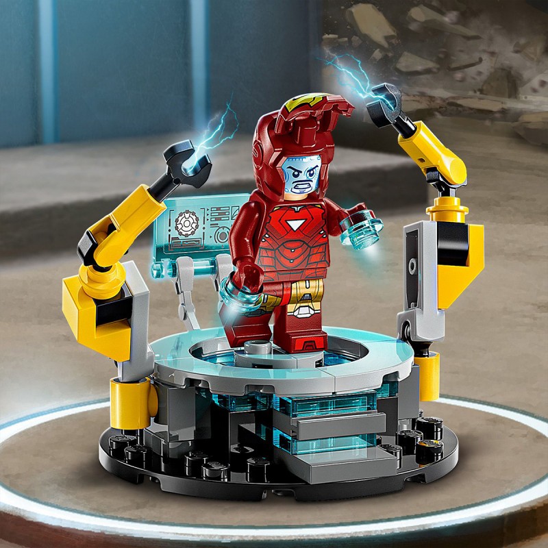 LEGO Marvel Super Heroes - Laboratorul lui Iron Man: Sala armurilor - 76315