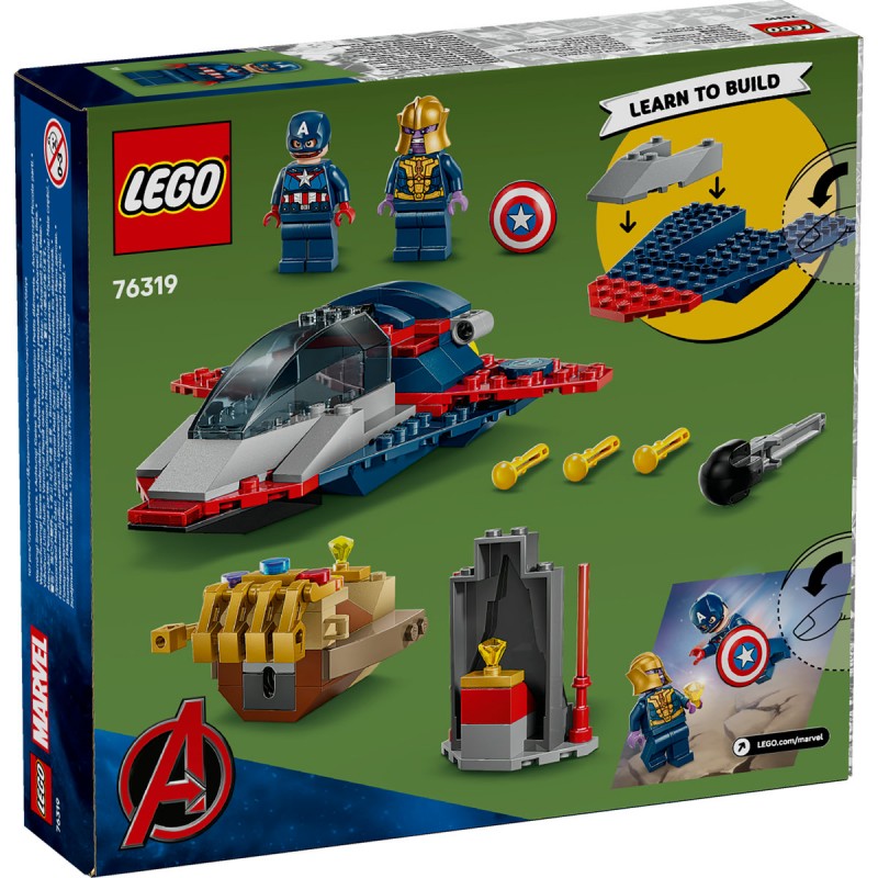 LEGO Marvel Super Heroes - Capitanul America vs Thanos - 76319