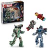 LEGO Marvel Super Heroes - Iron Man si War Machine vs dronele Hammer - 76320