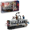 LEGO Marvel Super Heroes - Lupta de pe acoperisul trenului dintre Omul-Paianjen si Doc Ock - 76321