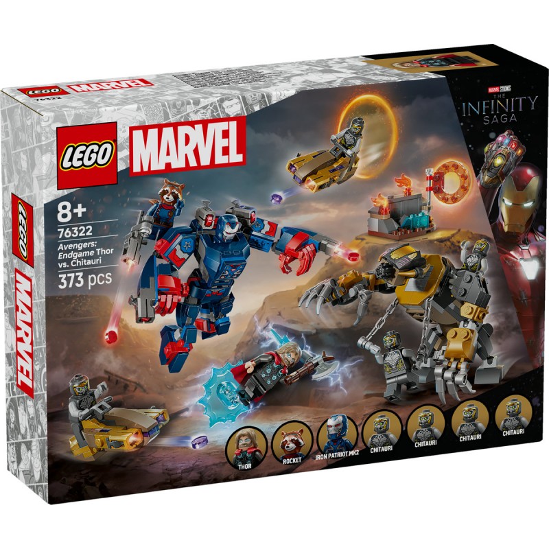 LEGO Marvel Super Heroes - Thor vs Chitauri din Razbunatorii: Sfârsitul jocului - 76322