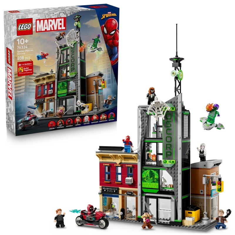 LEGO Marvel Super Heroes - Omul-Paianjen vs Oscorp - 76324