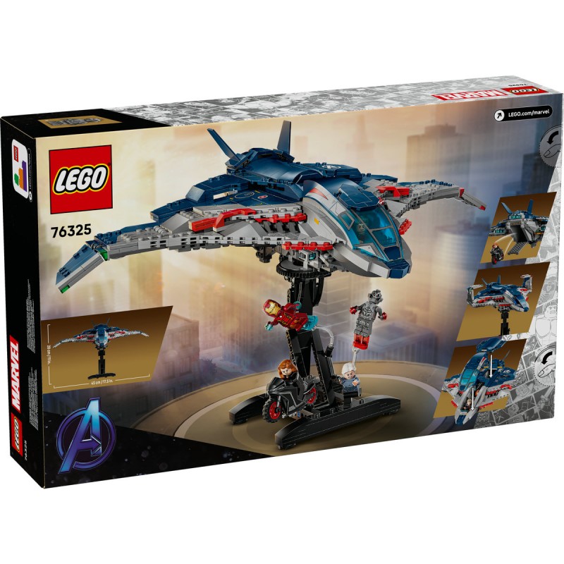 LEGO Marvel Super Heroes - Quinjet din Razbunatorii: Sub semnul lui Ultron - 76325