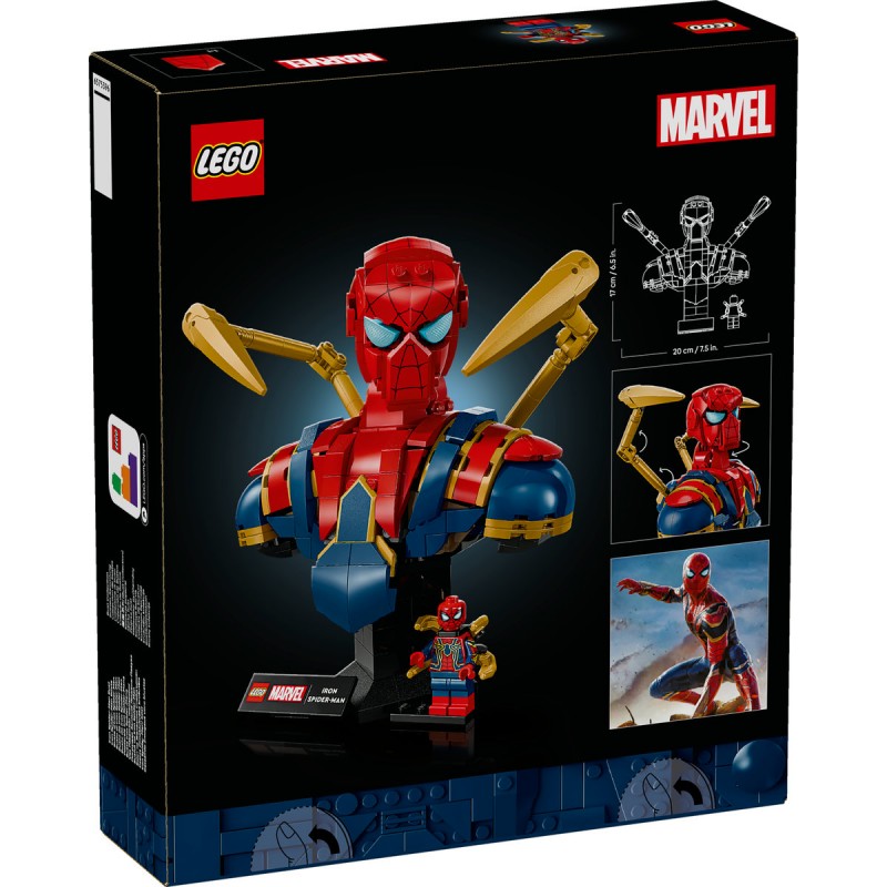 LEGO Marvel Super Heroes - Bustul lui Iron Spider-Man - 76326