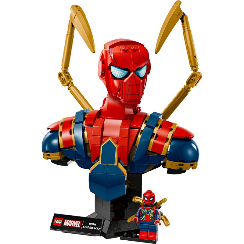 LEGO Marvel Super Heroes - Bustul lui Iron Spider-Man - 76326