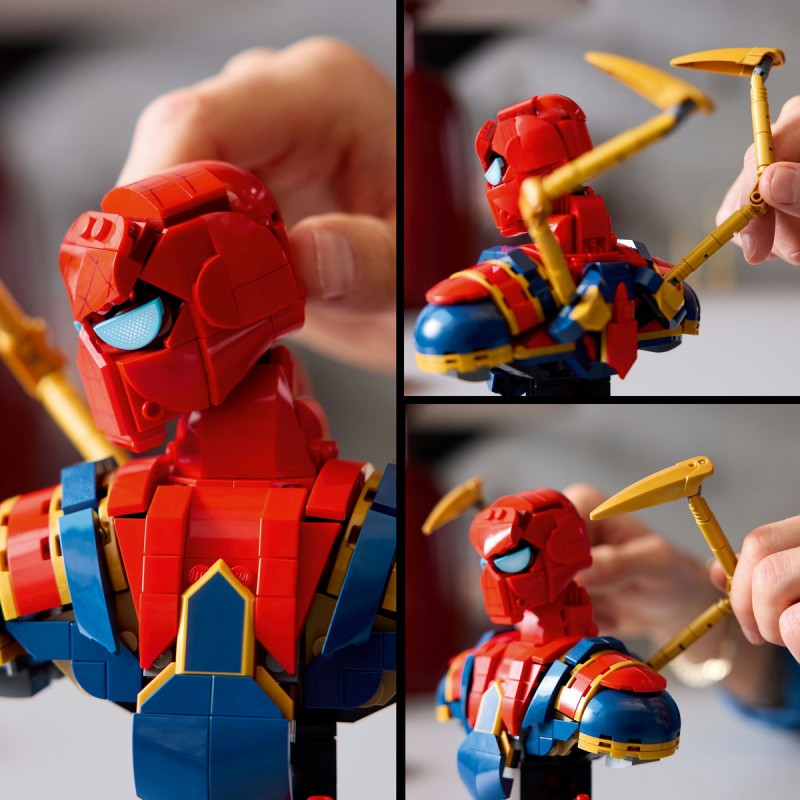LEGO Marvel Super Heroes - Bustul lui Iron Spider-Man - 76326