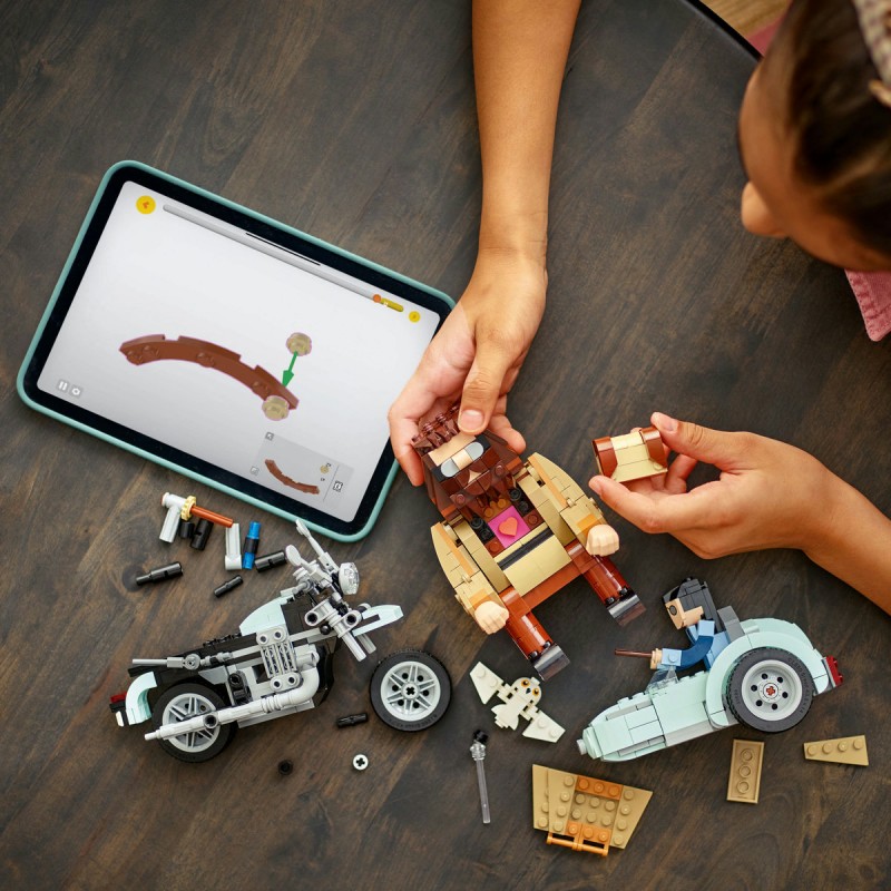 LEGO Harry Potter - Hagrid™ si Harry pe motocicleta - 76443