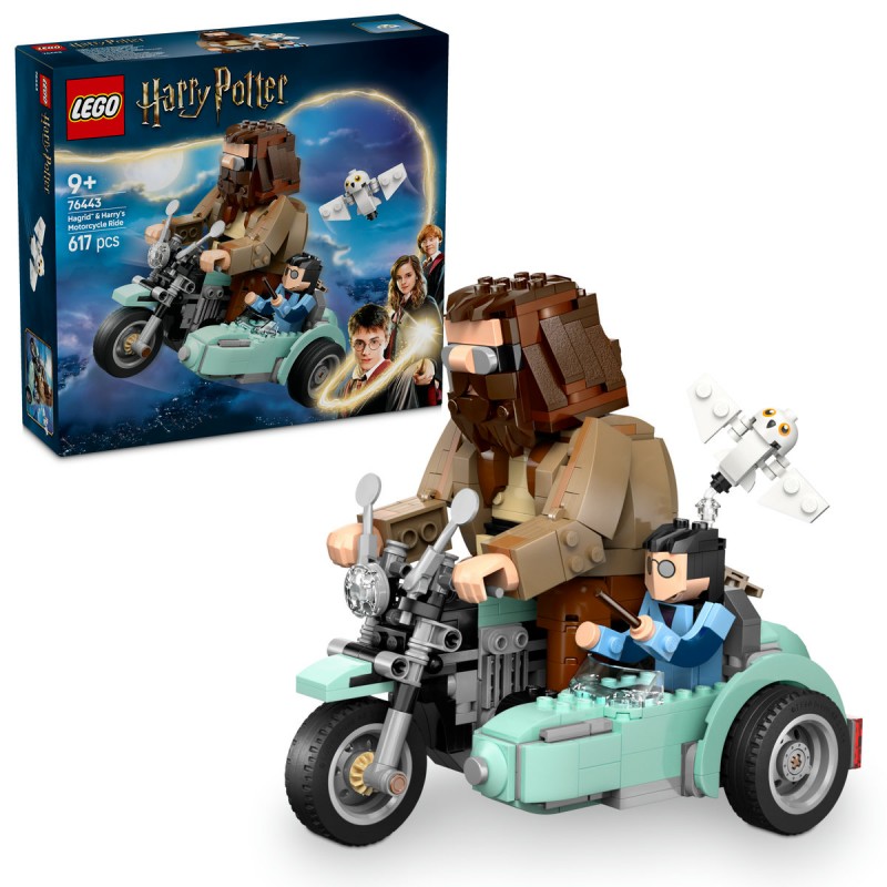 LEGO Harry Potter - Hagrid™ si Harry pe motocicleta - 76443
