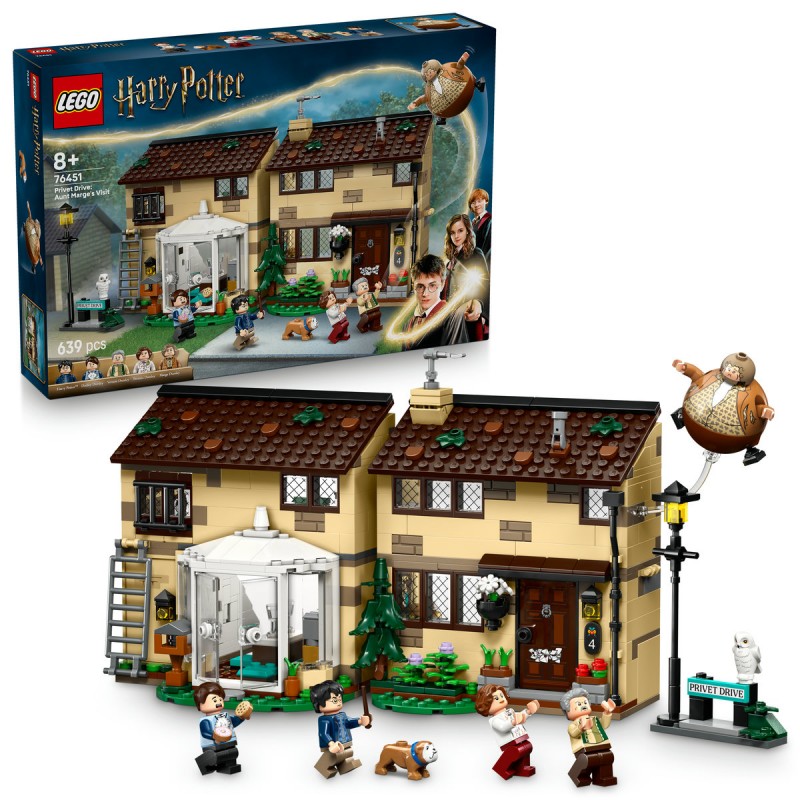 LEGO Harry Potter - Privet Drive: Vizita matuşii Marge - 76451