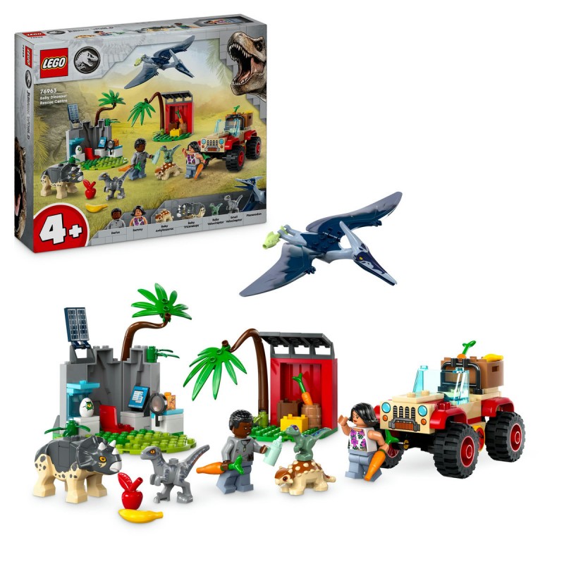LEGO Jurassic World - Centrul de salvare al puilor de dinozaur - 76963