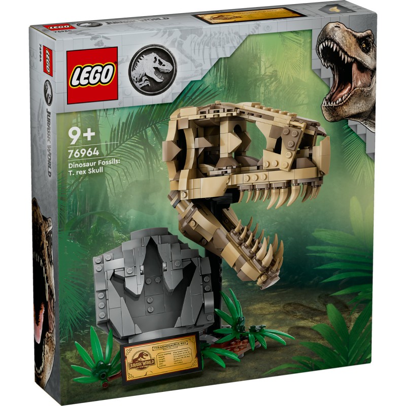 LEGO Jurassic World - Fosile de dinozaur: craniu de T.rex - 76964