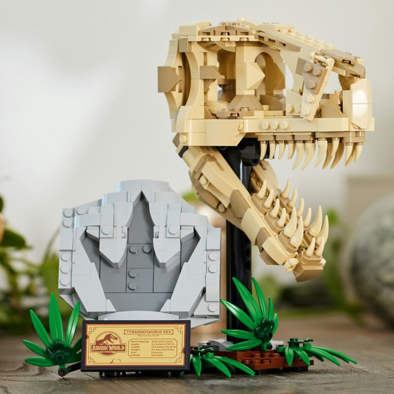 LEGO Jurassic World - Fosile de dinozaur: craniu de T.rex - 76964