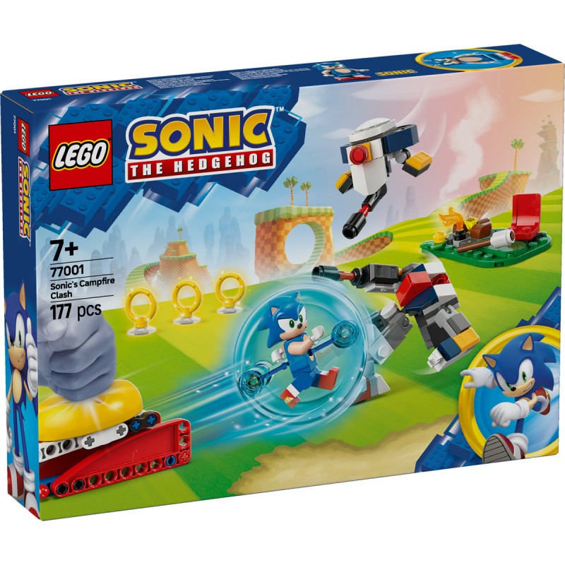 LEGO Sonic the Hedgehog - Înfruntare la focul de tabara al lui Sonic - 77001