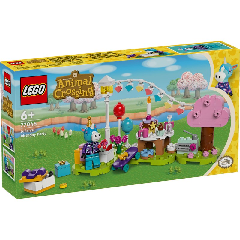 LEGO Animal Crossing - Petrecerea aniversara al lui Julian - 77046