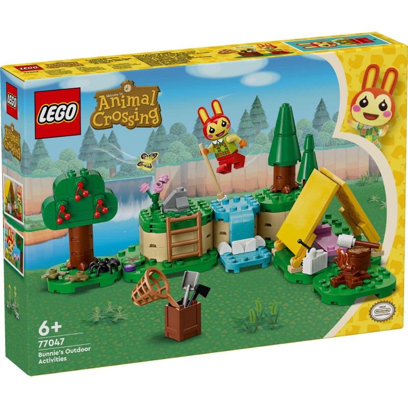 LEGO Animal Crossing - Activitatile lui Buni in aer liber - 77047
