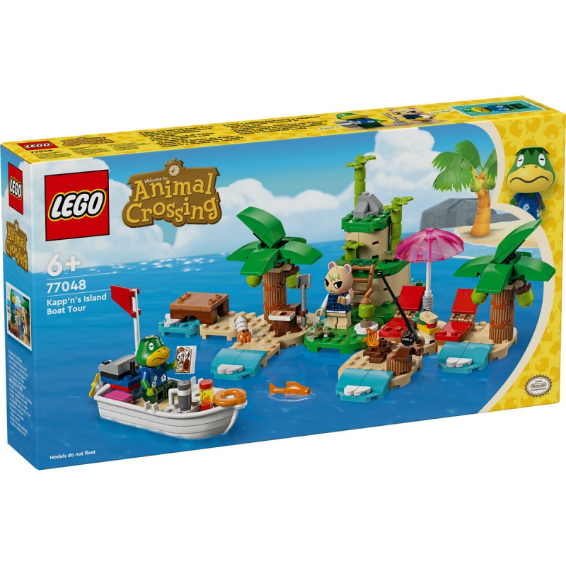 LEGO Animal Crossing - Turul insulei cu barca lui Kappn - 77048